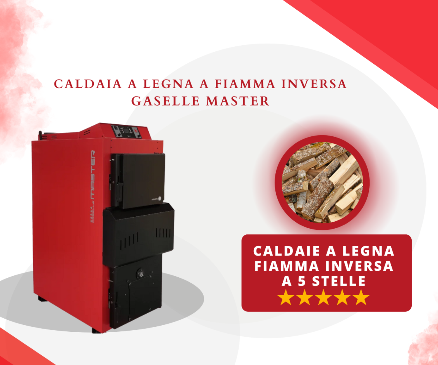 caldaie a legna a fiamma inversa